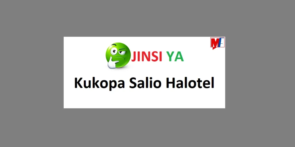 Jinsi ya Kukopa Salio Halotel Niwezeshe Menu 2024