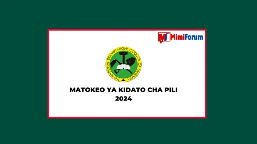 NECTA Matokeo ya Kidato Cha Pili 2024