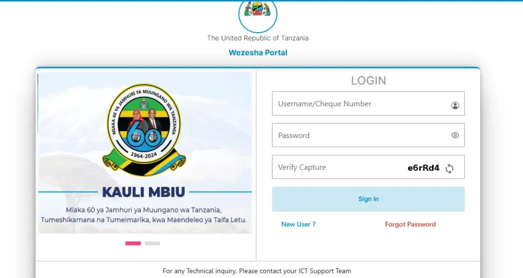 Jinsi ya Kujisajili Wezesha Portal