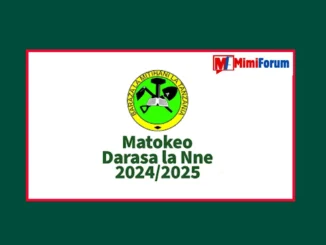 Matokeo ya Darasa la Nne 2024 NECTA