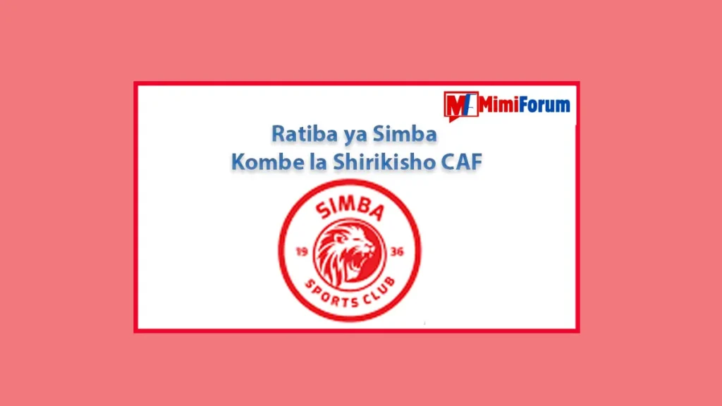 Ratiba ya Simba Kombe la Shirikisho CAF 2024/2025
