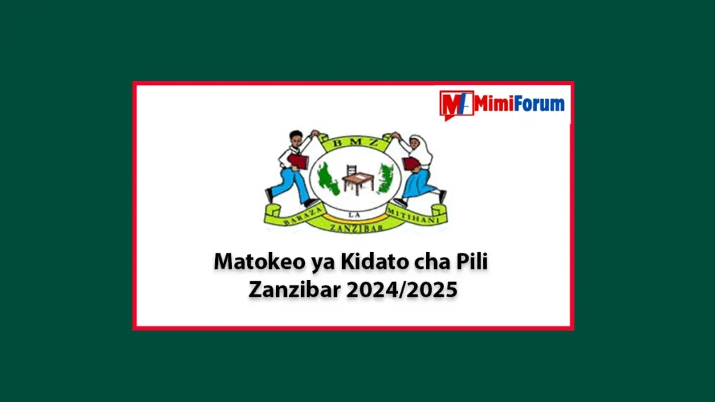 Matokeo ya Kidato cha Pili Zanzibar 2024/2025