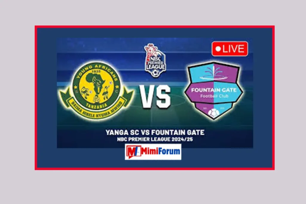Kikosi cha Yanga vs Fountain Gate leo 21 April 2025
