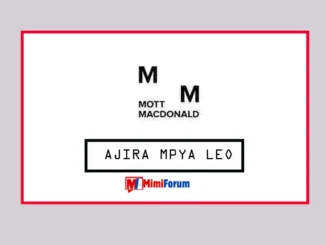 Nafasi za kazi Mott MacDonald April 2025