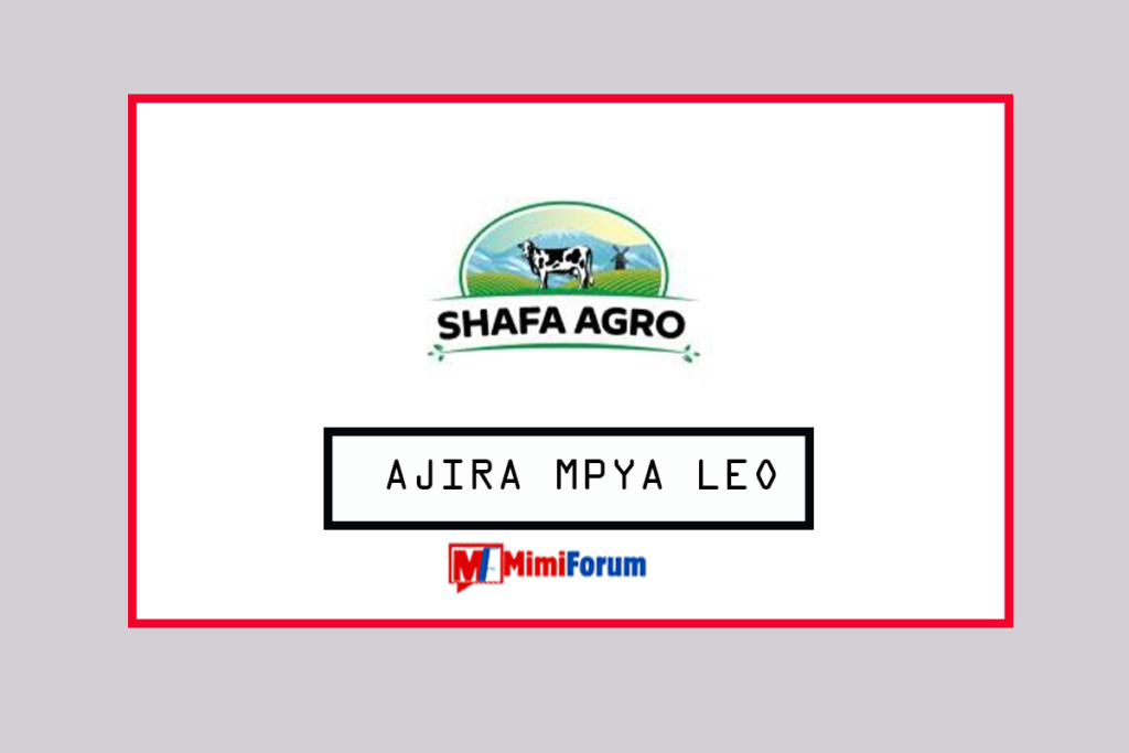 Nafasi za kazi Shafa Agro April 2025