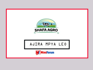 Nafasi za kazi Shafa Agro April 2025