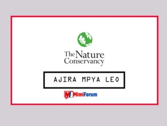 Nafasi za kazi Nature Conservancy April 2025