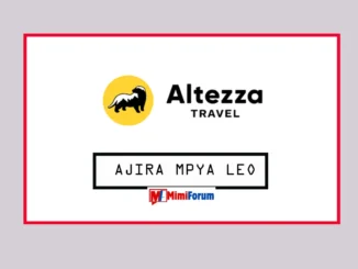 Nafasi ya kazi Altezza Travelling Limited April 2025