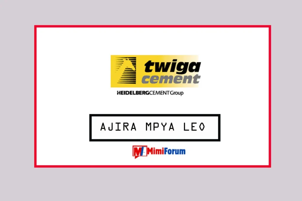 Nafasi za kazi Udereva Twiga Cement