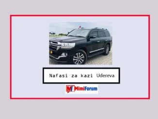 Nafasi za Kazi za Udereva Tanzania 2025