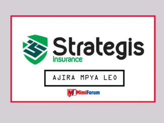 Nafasi za kazi Strategis Insurance May 2025