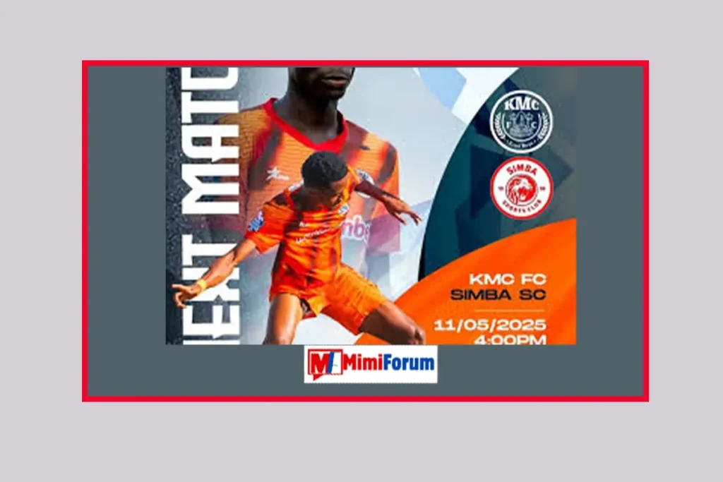 Kikosi cha Simba vs KMC Leo 11 May 2025