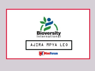 Nafasi za kazi Bioversity International May 2025