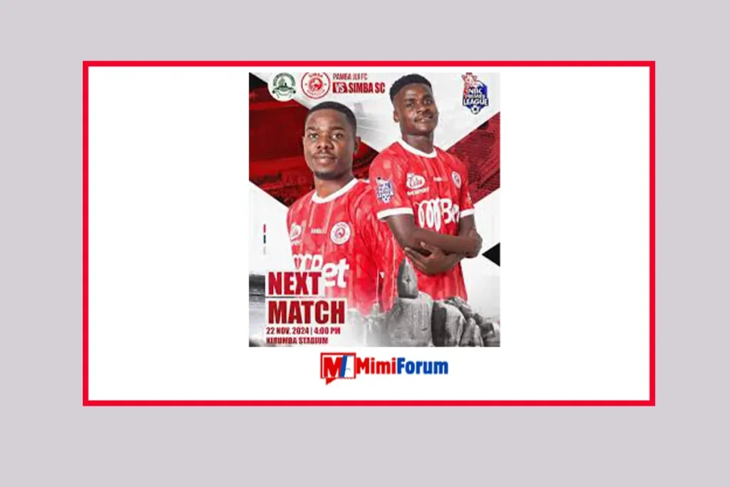 Matokeo ya Simba vs Pamba Jiji leo 8 may 2025, Kikosi cha Simba vs Pamba jiji leo 8 May 2025
